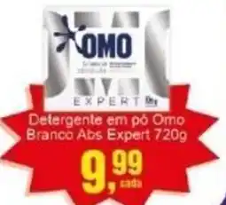 Negreiros Detergente em pó Omo Branco Abs Expert oferta