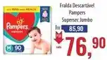 Supermercados BH Pampers - fralda descartável oferta