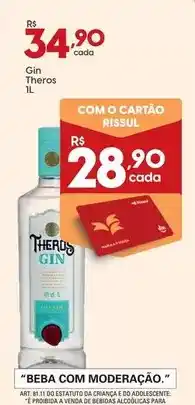 Supper Rissul Theros - gin oferta