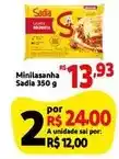 Mini Extra Sadia - minilasanha oferta