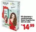 Mini Extra Skala - kit shampoo + condicionador fragrâncias oferta