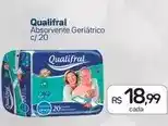 Drogal Qualifral - absorvente geriátrico oferta