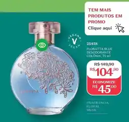 O Boticário Floratta - blue desodorante colônia oferta