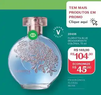 O Boticário Floratta - blue desodorante colônia oferta