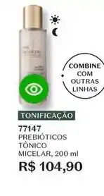 O Boticário O boticario - prebioticos tônica micelar oferta