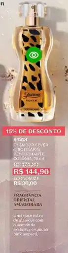 O Boticário Glamour - champagne brut oferta