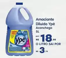 Sam's Club Ypê - amaciante diluido aconchego oferta