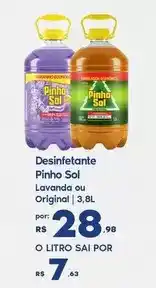 Sam's Club Pinho - desinfetante pinho oferta