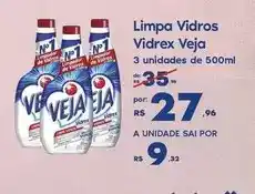 Sam's Club Veja - limpa vidros vidrex oferta