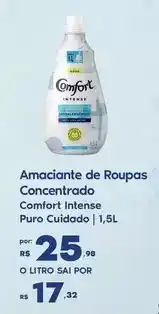 Sam's Club Comfort - amaciante de roupas concentrado oferta