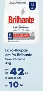 Sam's Club Brilhante - lava-roupas em pó oferta