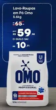 Sam's Club Omo - lava-roupas em pó oferta