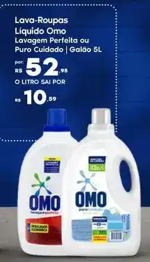 Sam's Club Omo - lava-roupas líquido oferta