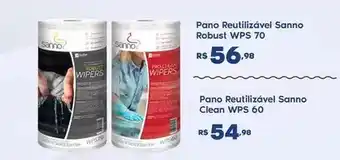 Sam's Club Clean - pano reutilizável sanno wps 60 oferta