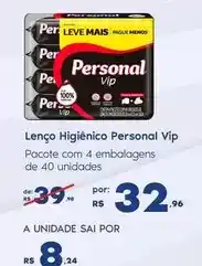 Sam's Club Personal - lenço higienico vip oferta