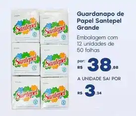 Sam's Club Santepel - guardanapo de papel oferta