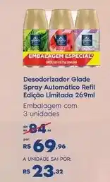 Sam's Club Glade - desodorizador spray automatico refil oferta