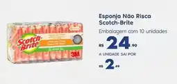 Sam's Club Scotch brite - esponja não risca oferta