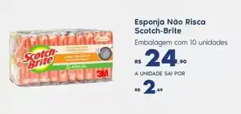 Sam's Club Scotch brite - esponja não risca oferta