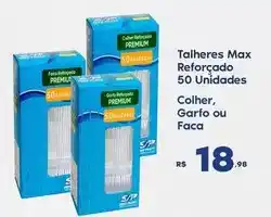 Sam's Club Premium - talheres max reforcado 50 unidades oferta