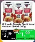 Max Atacadista Hemmer - molho de tomate tradicional oferta