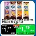 Max Atacadista Sabores - bolinho ana maria pacote oferta