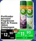 Max Atacadista Bom - purificador aerossol fragrâncias ar frasco oferta