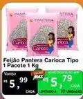 Max Atacadista Pantera - feijão carioca tipo 1 pacote oferta