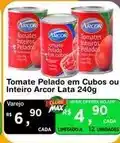 Max Atacadista Arcor - tomate pelado em cubos ou inteiro oferta