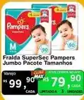 Max Atacadista Pampers - fralda supersec jumbo pacote tamanhos oferta