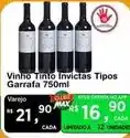 Max Atacadista Ative - vinho tinto invictas tipos oferta