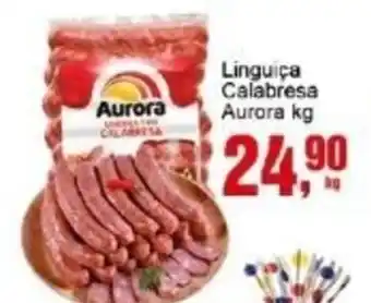 Negreiros Linguiça Calabresa Aurora oferta