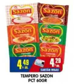 Higa's Supermercado Tempero sazon pct oferta