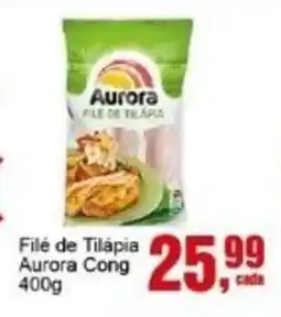 Negreiros Filé de Tilápia Aurora Cong oferta