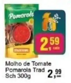 Negreiros Molho de Tomate Pomarola Trad Sch oferta