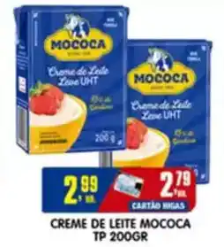 Higa's Supermercado Creme de leite mococa tp oferta