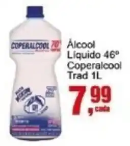 Negreiros Alcool Liquido 46° Coperalcool Trad oferta