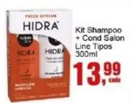 Negreiros Kit Shampoo + Cond Salon Line Tipos oferta