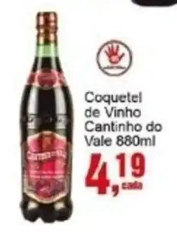 Negreiros Coquetel de Vinho Cantinho do Vale oferta