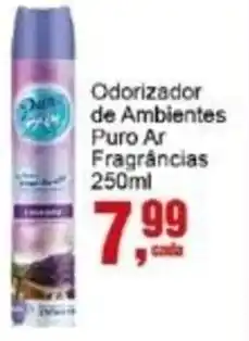 Negreiros Odorizador de Ambientes Puro Ar Fragrâncias oferta