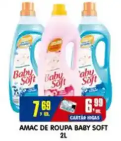 Higa's Supermercado Amac de roupa baby soft oferta