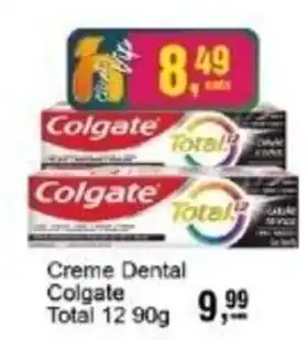 Negreiros Creme Dental Colgate Total 12 oferta