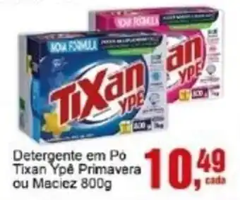 Negreiros Detergente em Po Tixan Ypė Primavera ou Maciez oferta