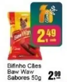 Negreiros Bifinho Cães Baw Waw Sabores oferta