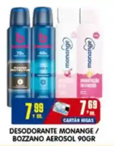 Higa's Supermercado Desodorante monange/ bozzano aerosol oferta