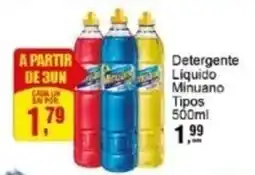 Negreiros Detergente Liquido Minuano Tipos oferta