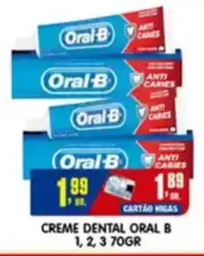 Higa's Supermercado Creme dental oral b 1,2,3 oferta