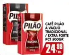 Higa's Supermercado Cafe pilão a vacuo tradicional /extra forte pct oferta