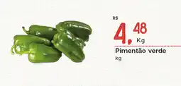 Cometa Supermercados Pimentão verde oferta