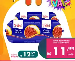 Negreiros Carne moída friboi tubete cong oferta